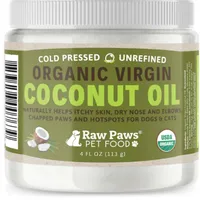 Raw Paws Virgin Organic Coconut Oil for Dogs &amp; Cats