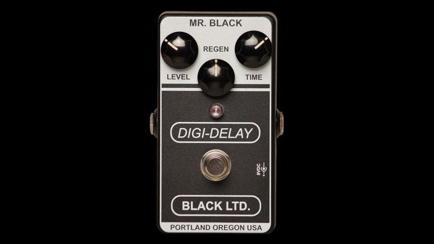 black delay pedal