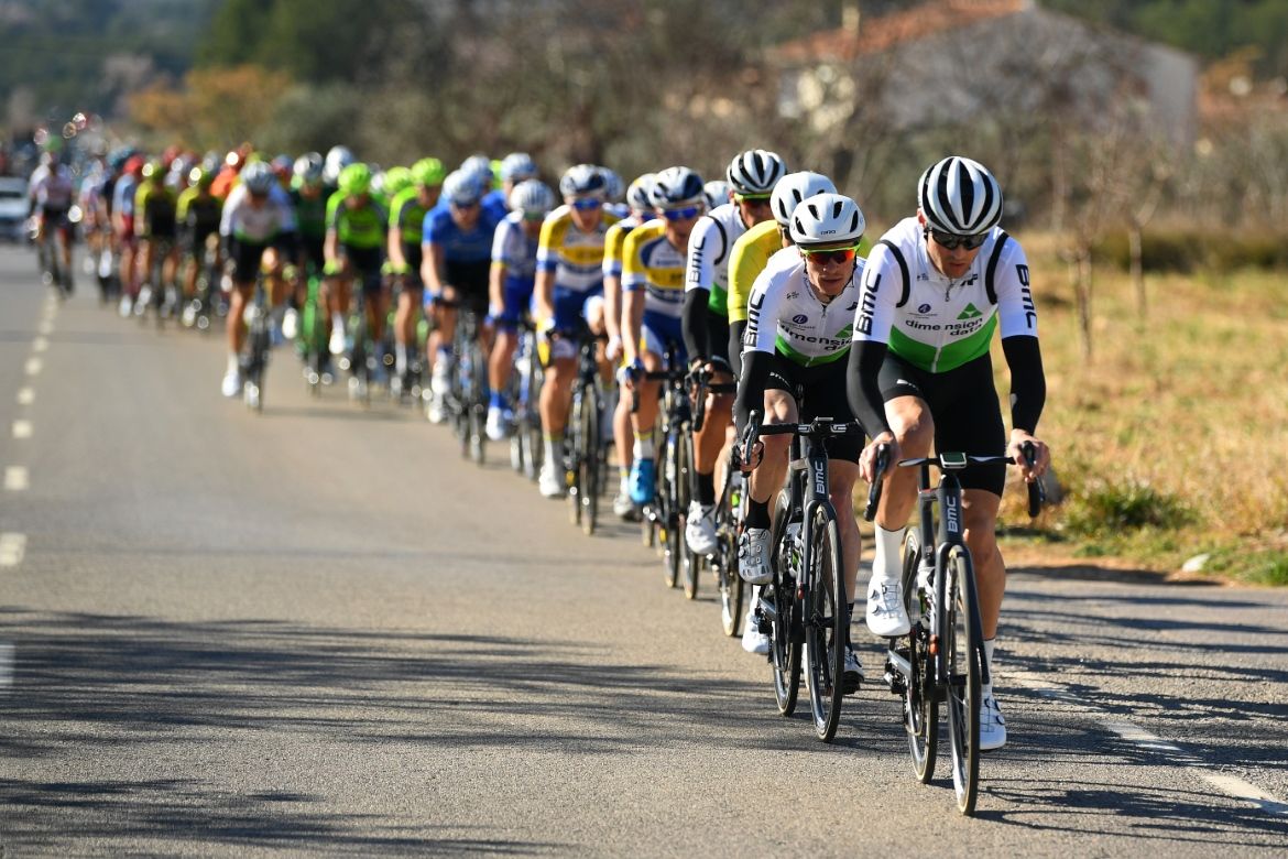 Dimension Data lead the peloton