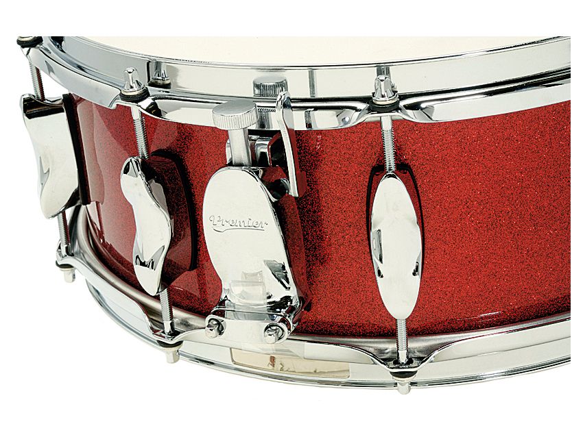 The optional snare has both new double-ended lugs and a new side level throw off