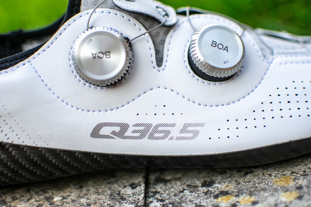 A white Q36.5 Unique Pro shoe