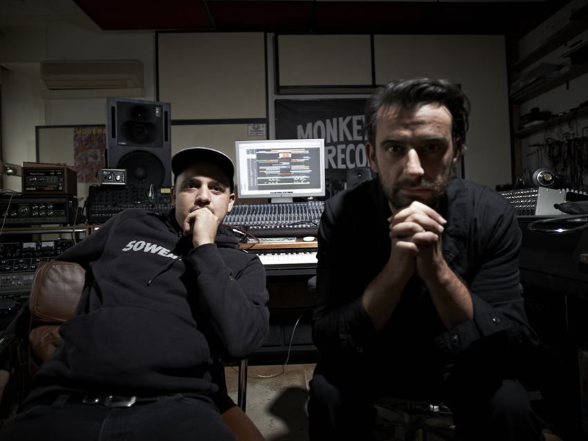 Gernot Bronsert and Sebastian Szary (aka Modeselektor)