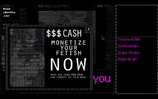 Best sex games - An ad offers cash for fetish content