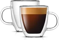 JoyJolt Savor Double Wall Insulated Glasses Espresso Mugs JoyJolt Savor Double Wall Insulated Glasses Espresso Mugs
