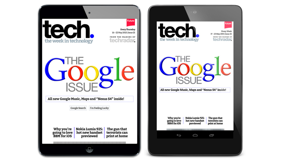 The Google Issue of tech. magazine is out now!