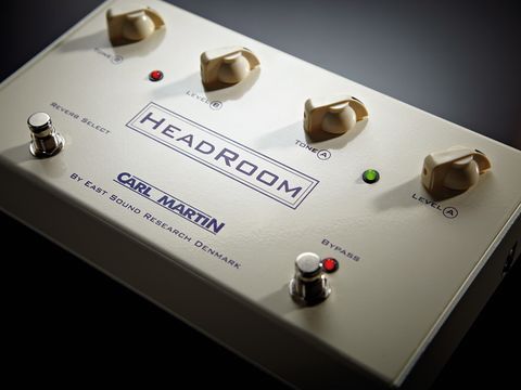The HeadRoom is about the same size as two Big Muffs placed side by side.