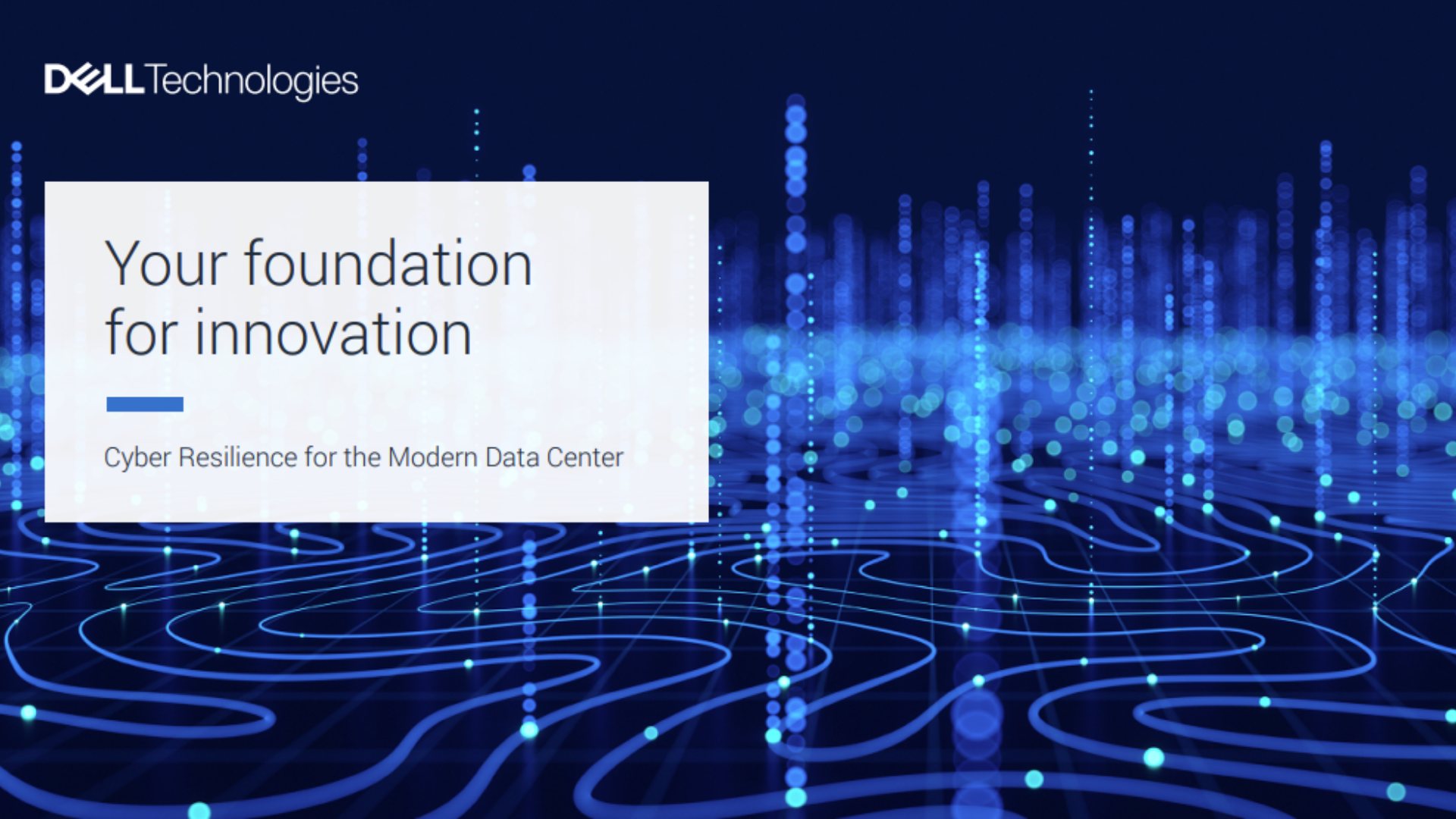 Cyber Resilience for the Modern Data Center