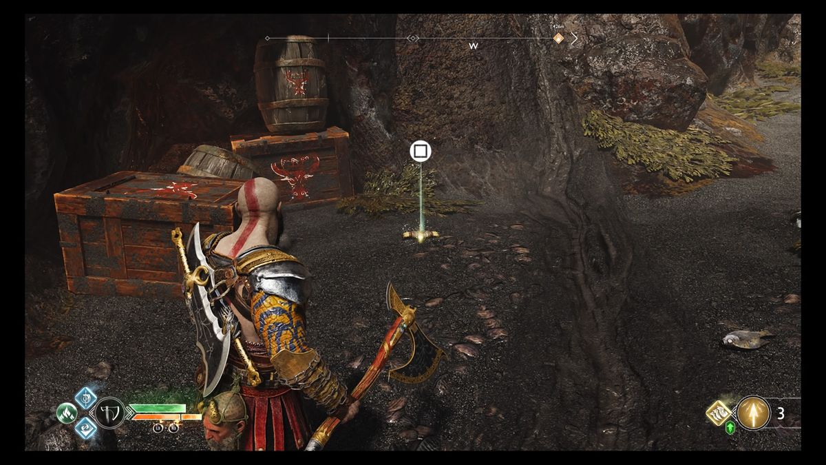 God of War treasure map locations
