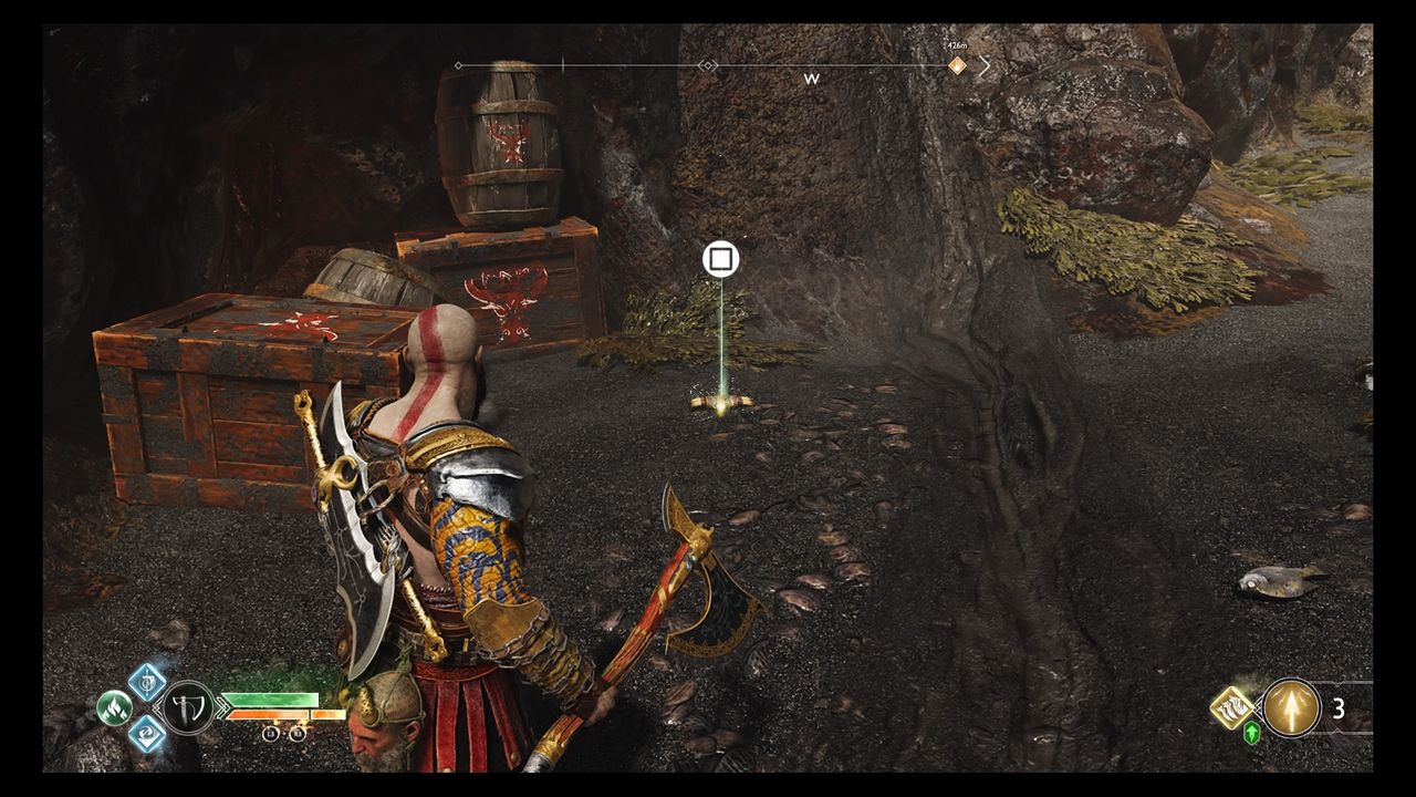 God of War treasure map locations