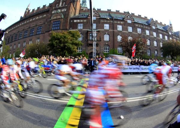 The race is underway
