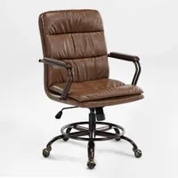 Eureka Regal PU Leather Home Office Chair 