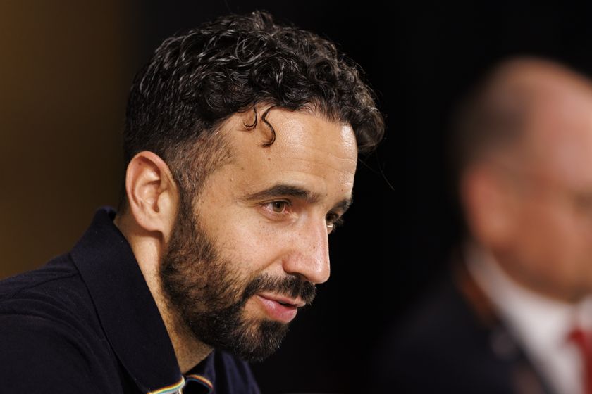 Manchester United head coach Ruben Amorim