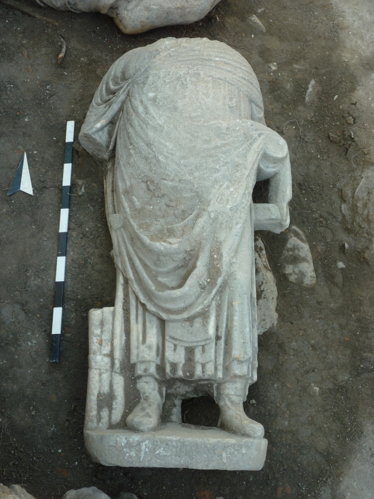 Headless Roman statues