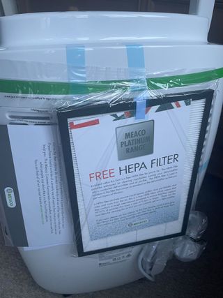 hepa filter on dehumidifier