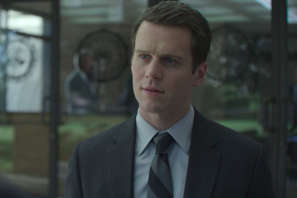 Jonathan Groff in Mindhunter.