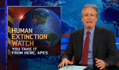 The Daily Show playfully examines some ways humans might go extinct