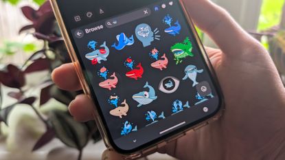 Google Pixel 10 Pro XL showing Emoji Kitchen