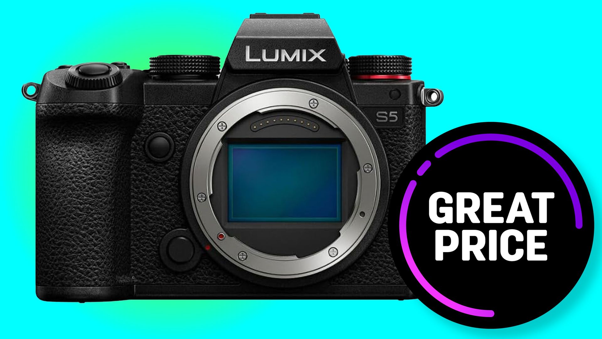 $802 off as Panasonic Lumix S5 hits best price yet for Black
