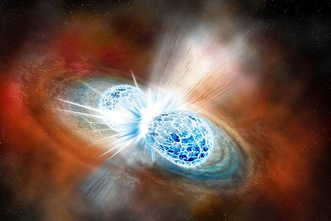 In Images: The Amazing Discovery Of A Neutron-Star Crash, Gravitational ...