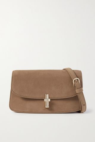 Sofia Mini Nubuck Shoulder Bag