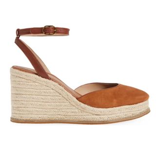 Cole Haan Tan Suede Wedge Sandal