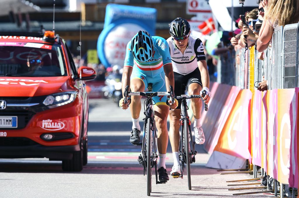Vincenzo Nibali (Astana) finishes in fifth place