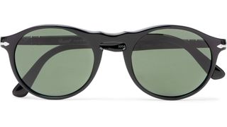 Persol Round-Frame Acetate Sunglasses