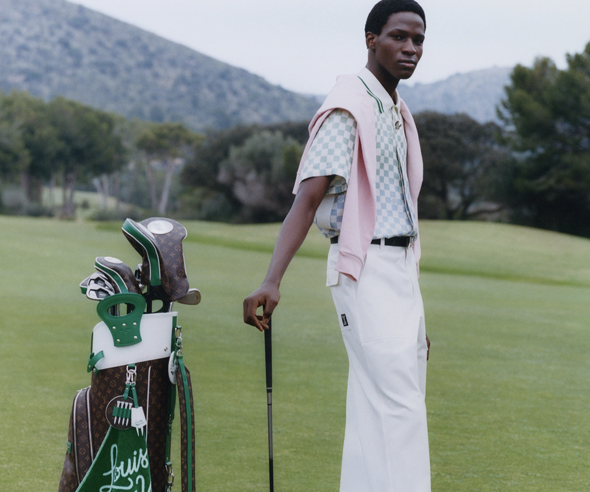 Louis Vuitton golf campaign