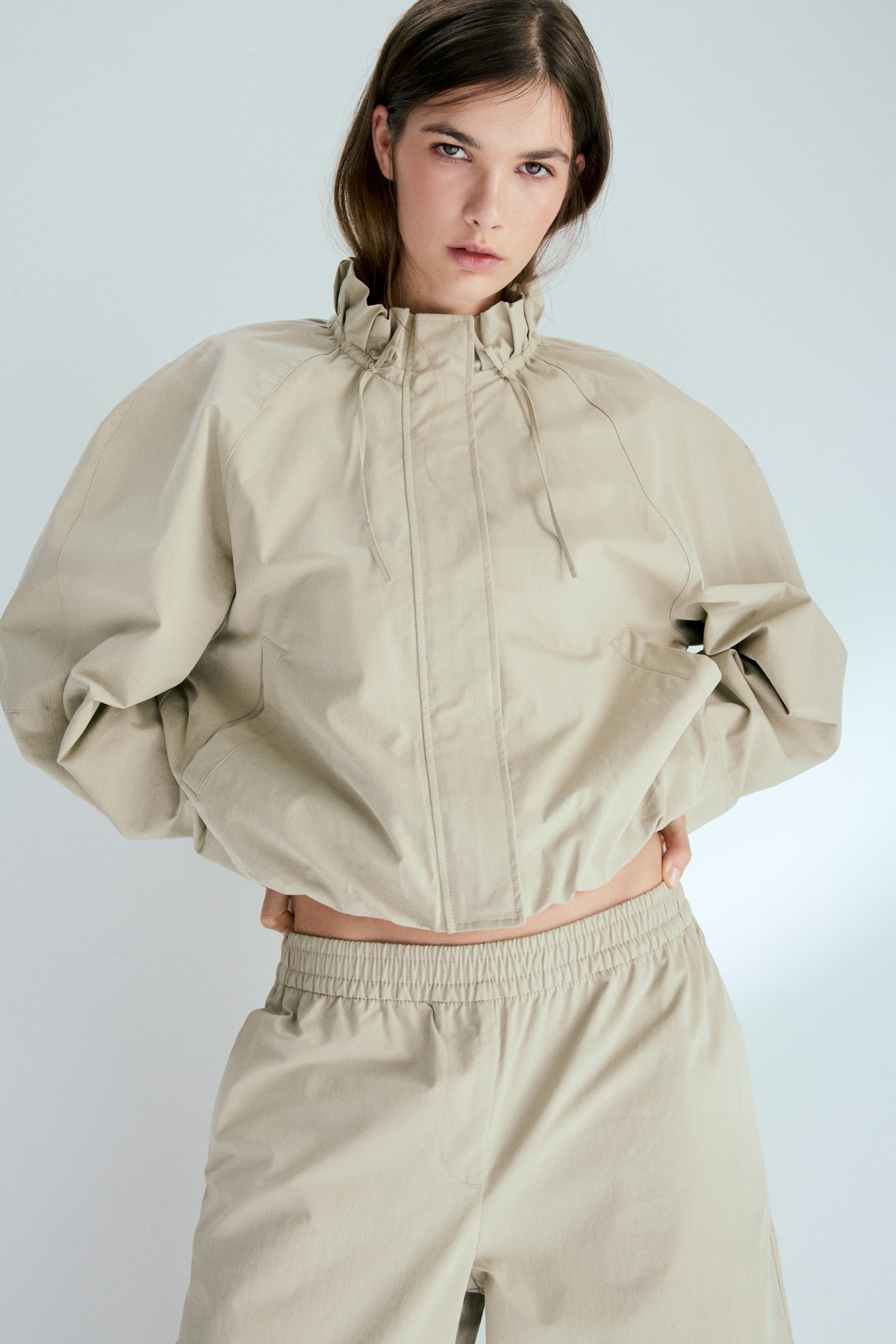 Twill Jacket - Beige