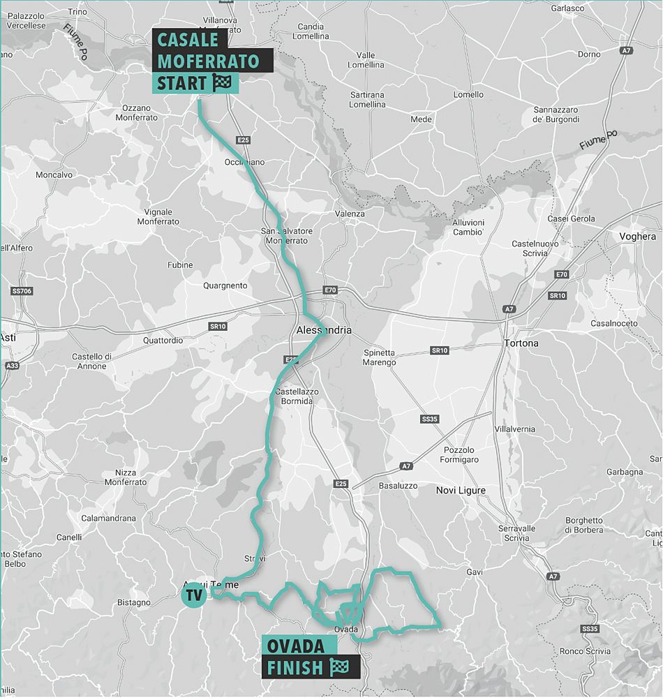 Giro d'Italia Donne - Stage 3 map