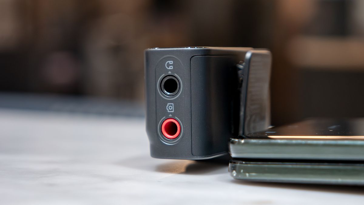 Insta360 Mic Pro used with iPhone.