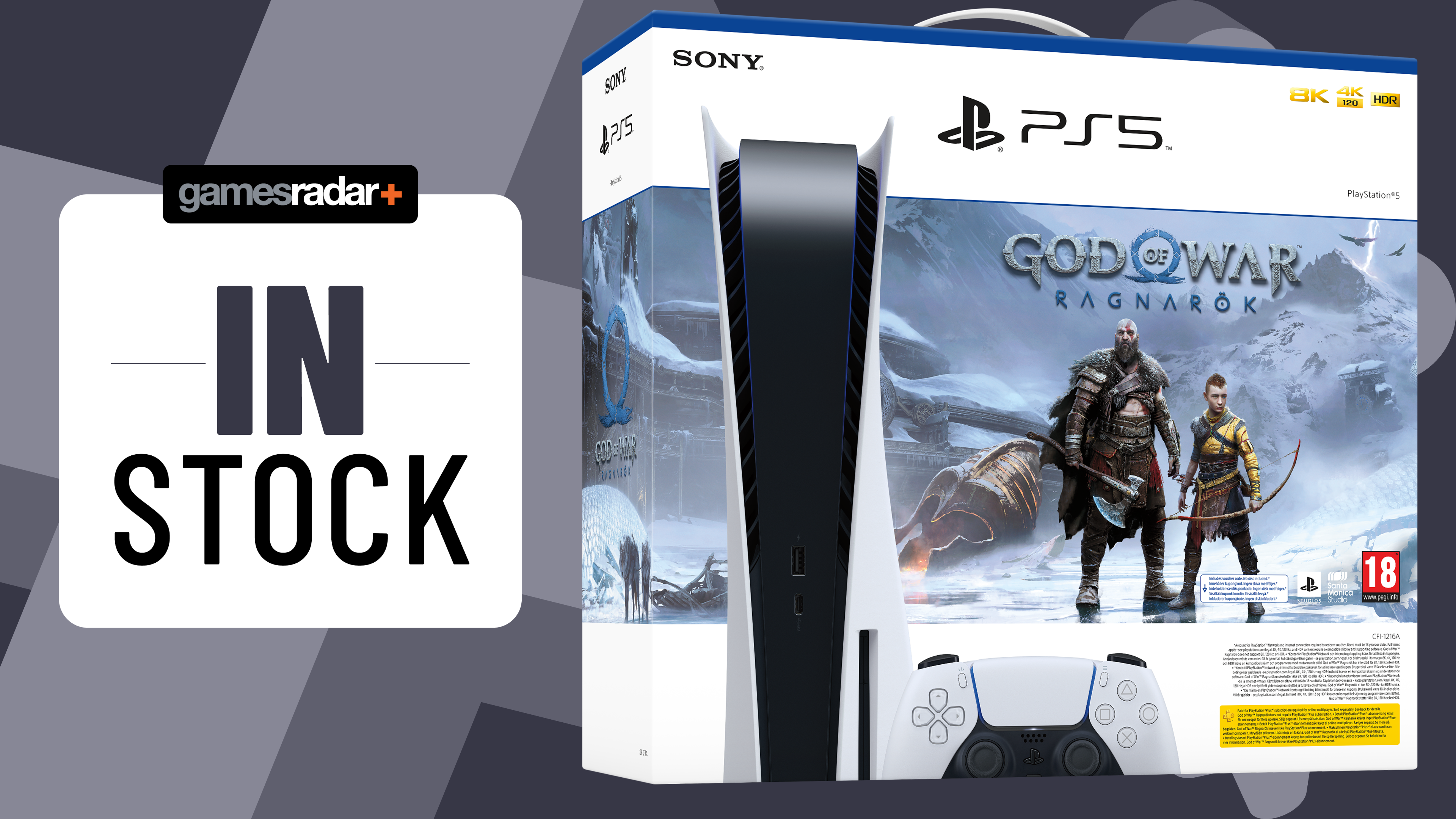 Sony's God of War: Ragnarok PS5 bundle is $50 off right now