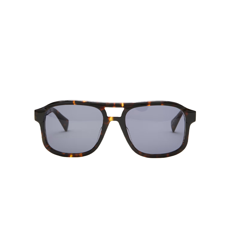 All Saints aviator sunglasses with purple lenses