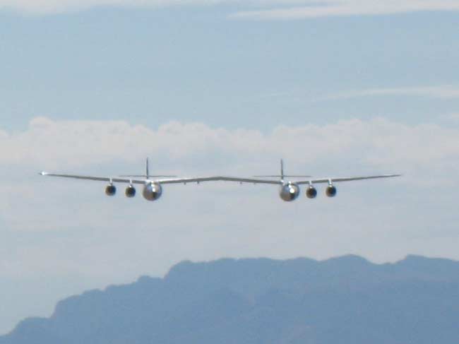 A &#039;Flying Launch Pad&#039; Cruises New Mexico Skies