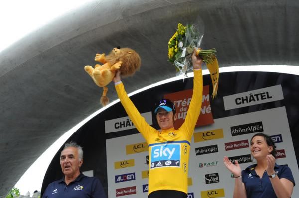 Dauphine winner Bradley Wiggins (Team Sky)