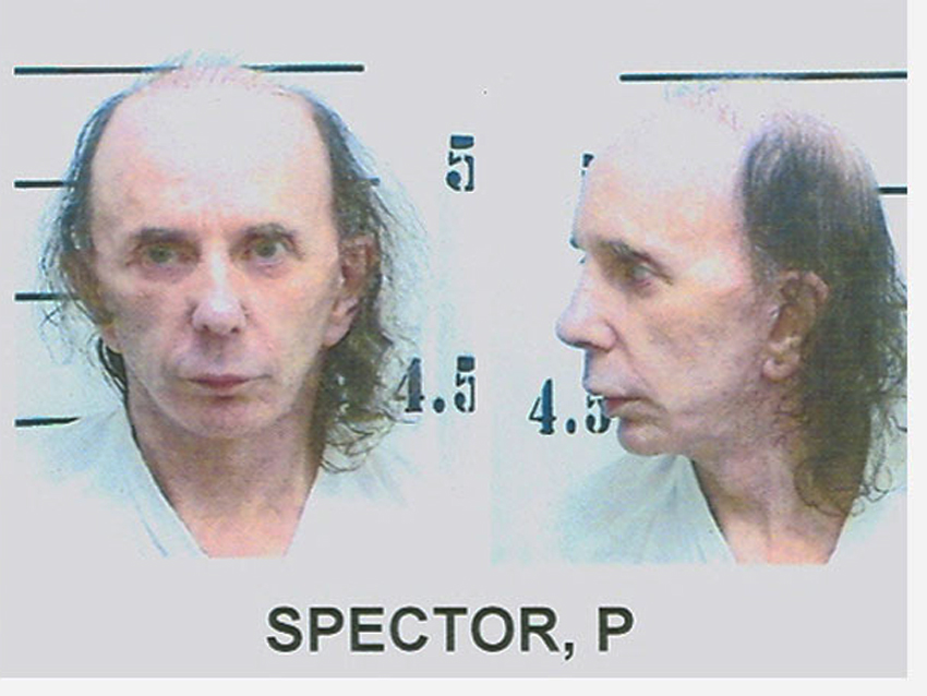 Spector&#039;s mug shot, taken 5 June