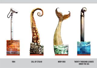 illustrated bookmarks