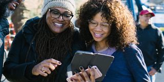 Ava DuVernay on the set of Wrinkle in Time