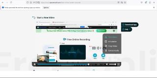 Apowersoft Free Online Screen Recorder during our review