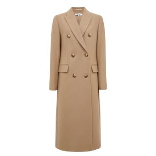 Reiss Darla Longline Double Breasted Formal Coat