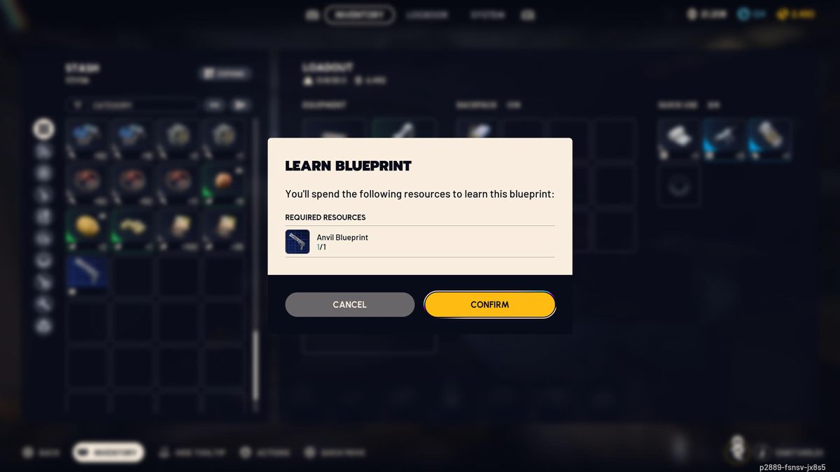 Arc Raiders blueprints