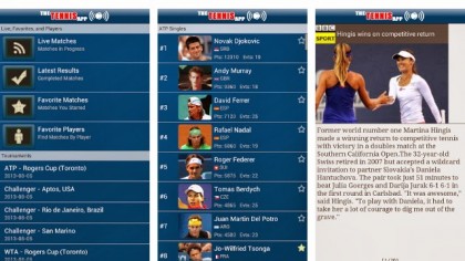 Tennis apps