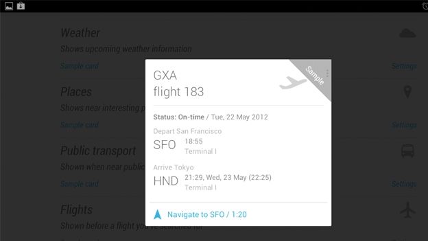 Public transport and flights