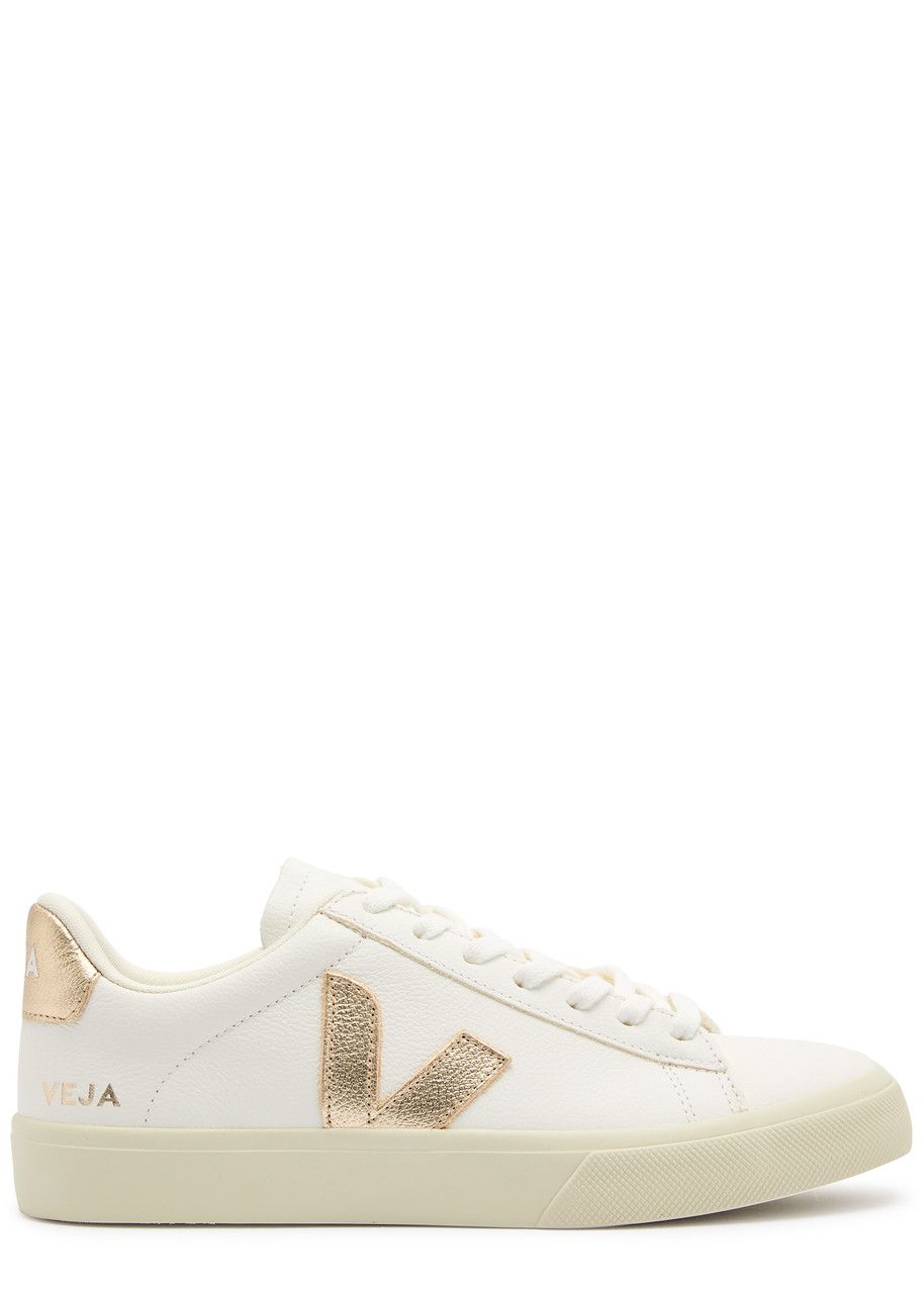 Campo Panelled Leather Sneakers