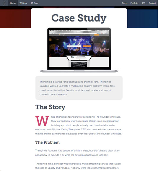 John Elison casestudy