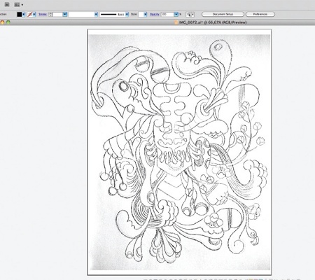 scan sketch illustrator