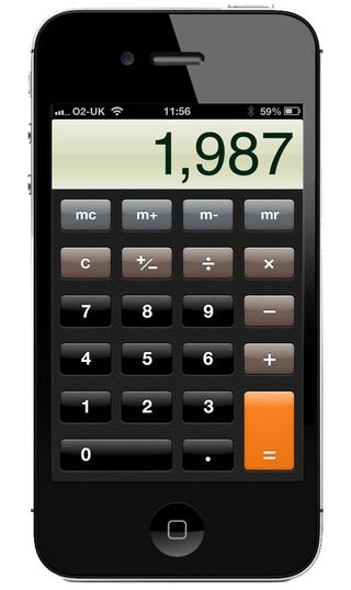 symbolic calculator for the iphone