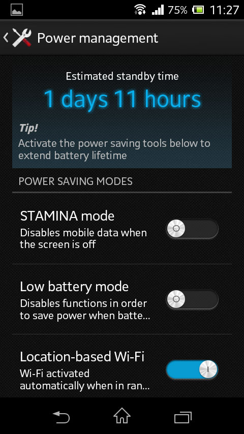 Sony Xperia M