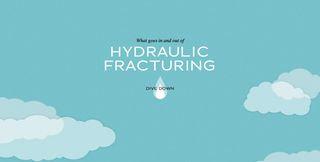 Informative fracking microsite uses parallax scrolling to keep things simple