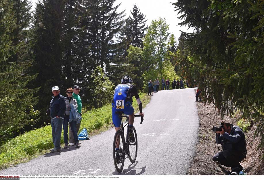 Dan Martin rides to fourth place